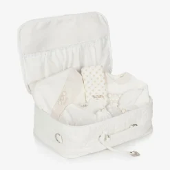 Nanán Gifts|Bags*White Faux Leather Hospital Bag Set (49cm)