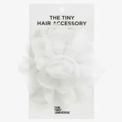 The Tiny Universe Hair Accessories*White Flower Hair Clip (15cm)