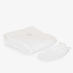 Kissy Kissy Gifts|Towels & Robes*White Forest Fun Hooded Towel & Mitten Set