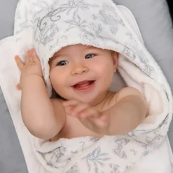 Tartine et Chocolat Towels & Robes*White Hooded Towel (70cm)