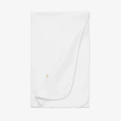 Kissy Kissy Gifts*White Jungle Mates Baby Blanket (73cm)