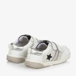 Old Soles Trainers*White Leather & Mesh Velcro Trainers