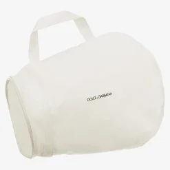 Dolce amp; Gabbana Trainers*White Leather DG Velcro Baby Trainers