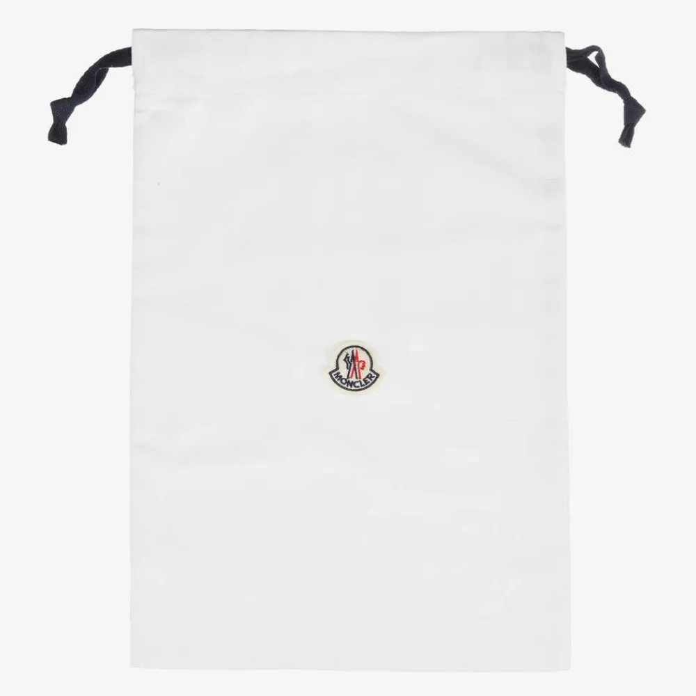 Moncler Enfant Trainers|Trainers*White Leather Logo Trainers