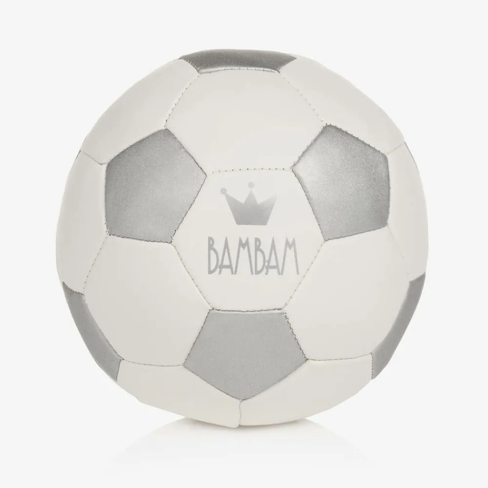Bam Bam Toys|Toys*White Mini Football (36cm)