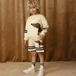 Mini Rodini Socks|Socks*White Organic Cotton Anti-Slip Socks