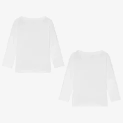 Petit Bateau Underwear*White Organic Cotton Vests (2 pack)