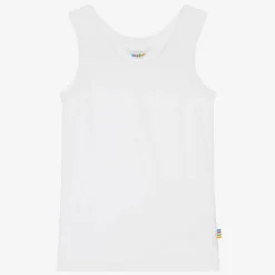 Joha Underwear*White Organic Viscose Bamboo Vest