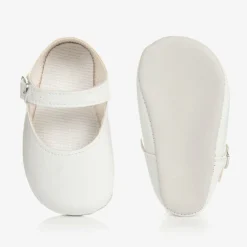 Early Days Pre Walkers|Pre Walkers*White Patent Pre-Walker Shoes