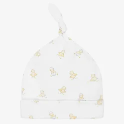 Kissy Kissy Hats*White Pima Cotton Baby Hat
