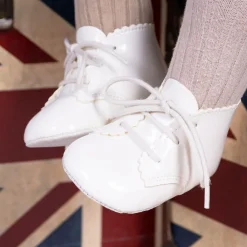 Early Days Baypods Traditional Shoes*White Pre-Walker Boots