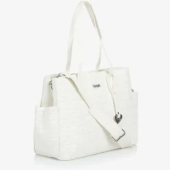 Nanán Bags*White Quilted Changing Bag (39cm)