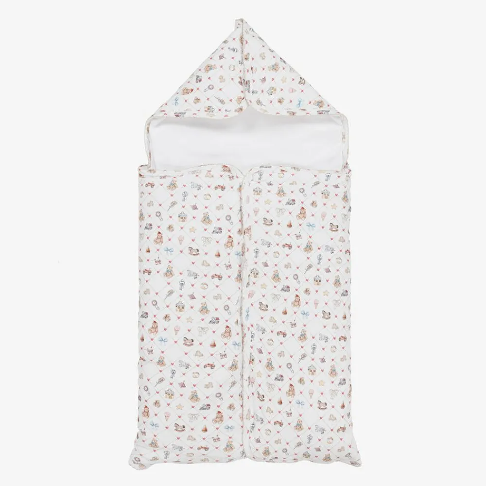 My Little Pie Nests*White Supima Cotton Baby Nest (80cm)