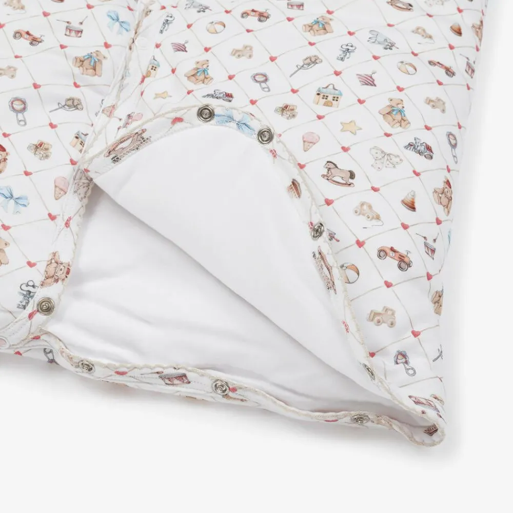 My Little Pie Nests*White Supima Cotton Baby Nest (80cm)