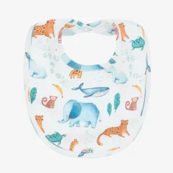 My Little Pie Feeding Accessories*White Supima Cotton Laguna Bib