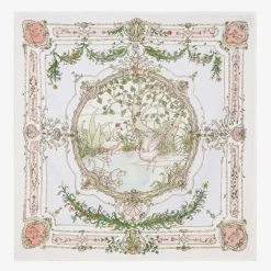 Atelier Choux Paris Sleeping Accessories*White Tapestry Swaddle (97cm)