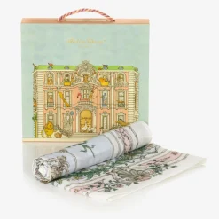 Atelier Choux Paris Sleeping Accessories*White Tapestry Swaddle (97cm)