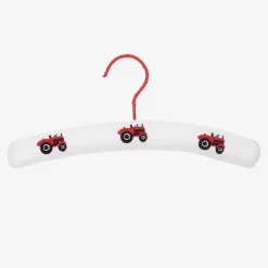 Powell Craft Nursery Accessories*White Tractor Clothes Hanger (31cm)