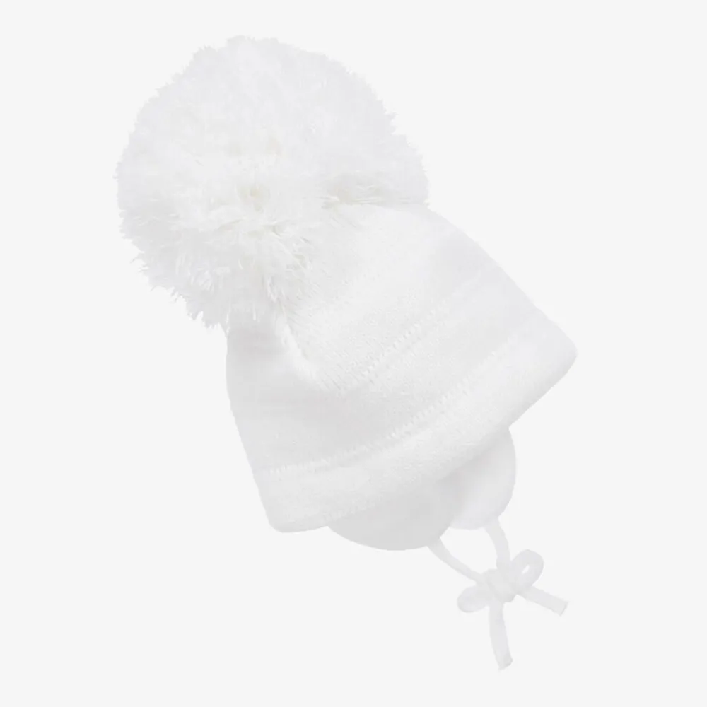 Sätila of Sweden Hats*White Tuva Giant Pom-Pom Hat