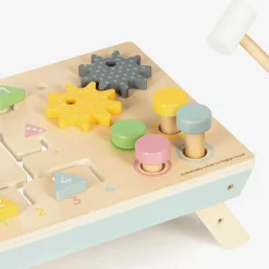 Bigjigs Gifts*Wooden Activity Tabletop Bench (37cm)