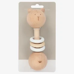 Bam Bam Toys*Wooden Bear Rattle (15cm)