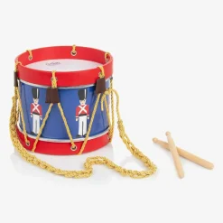 Vilac Toys|Toys*Wooden Drum Toy (22cm)