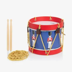 Vilac Toys|Toys*Wooden Drum Toy (22cm)