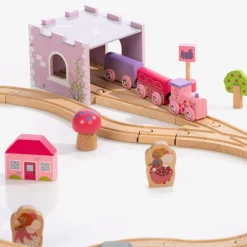 Bigjigs Toys|Gifts*Wooden Fairy Town Train Set (114cm)