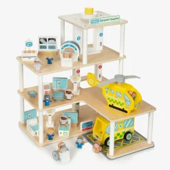 Bigjigs Toys|Gifts*Wooden General Hospital Play Set (54cm)