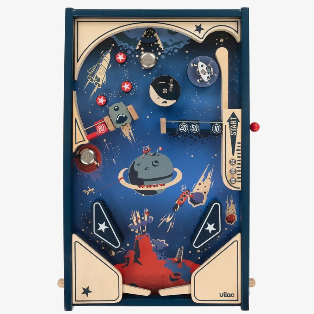 Vilac Toys|Toys*Wooden Space Pinball Toy (60cm)