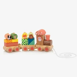 Orange Tree Toys Toys|Toys*Woodland Animal Puzzle Train Toy (26cm)