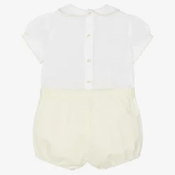 Sarah Louise Outfit Sets|Outfit Sets*Yellow & White Buster Suit