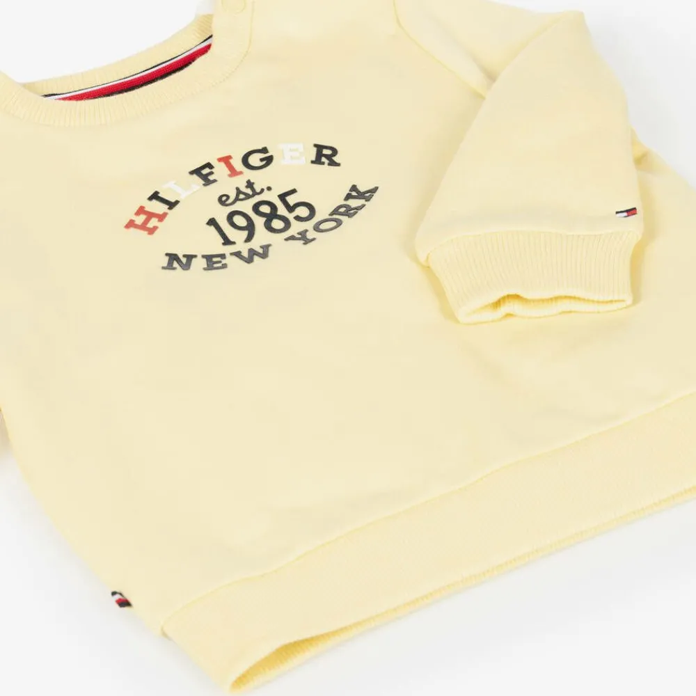Tommy Hilfiger Tracksuits*Yellow Cotton Baby Tracksuit