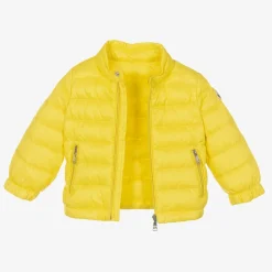 Moncler Enfant Coats & Jackets|Coats & Jackets*Yellow Down Padded Acorus Puffer Jacket