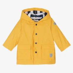 Hatley Coats & Jackets|Coats & Jackets*Yellow Hooded Baby Raincoat