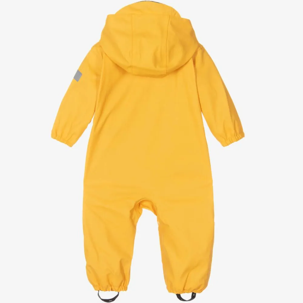 Hatley Coats & Jackets|Coats & Jackets*Yellow Hooded Baby Rainsuit