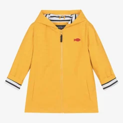 Week-end à la mer Coats & Jackets*Yellow Hooded Raincoat