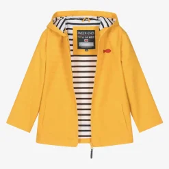 Week-end à la mer Coats & Jackets*Yellow Hooded Raincoat