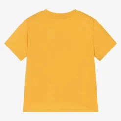 KENZO KIDS Tops*Yellow Kenzo Paris Organic Cotton T-Shirt