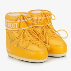Moon Boot Snow Boots|Snow Boots*Yellow Logo Short Snow Boots