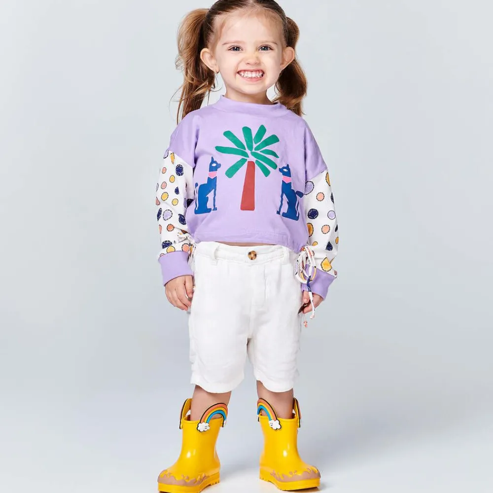 Mini Melissa Rain Boots|Rain Boots*Yellow Peppa Pig Rain Boots