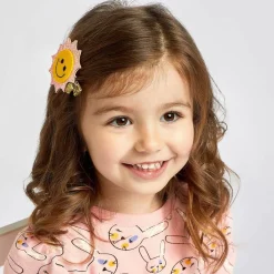 Bowtique London Hair Accessories*Yellow Sun Hair Clip (5.5cm)