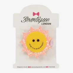 Bowtique London Hair Accessories*Yellow Sun Hair Clip (5.5cm)