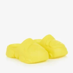 Moschino Kid-Teen Sliders|Sliders*Yellow Teddy Bear Clogs