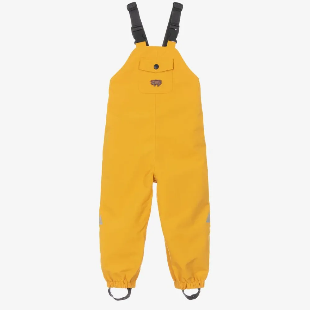 Töastie Trousers*Yellow Waterproof Dungarees